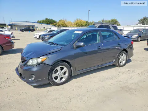 2013 Toyota Corolla S VIN 2T1BU4EE2DC949487 фото 1