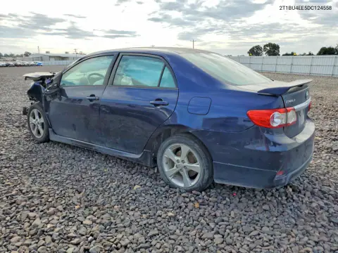 2013 Toyota Corolla S VIN 2T1BU4EE5DC124558 фото 2