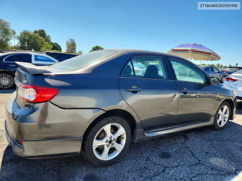 2013 Toyota Corolla S VIN 2T1BU4EE2DC931930 фото 3