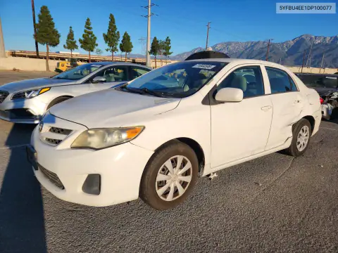 5YFBU4EE1DP100077 — 2013 Toyota Corolla, Bok, zdjęć przed naprawą
