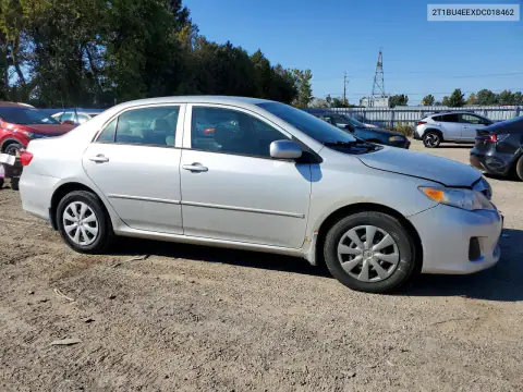 2T1BU4EEXDC018462 — 2013 Toyota Corolla, zdjęcie 4 z Copart, Przód
