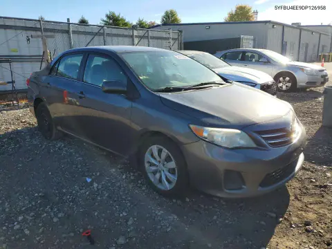 2013 Toyota Corolla Le VIN 5YFBU4EE9DP126958 фото 4