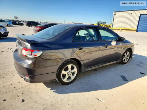 2013 Toyota Corolla S VIN 5YFBU4EE5DP191404 фото 3