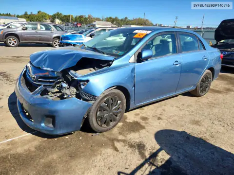 2013 Toyota Corolla Le VIN 5YFBU4EE9DP140746 фото 1