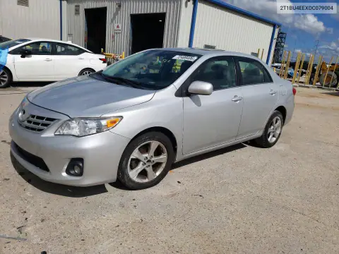 2T1BU4EEXDC079004 — 2013 Toyota Corolla, Передняя часть, фото до ремонта