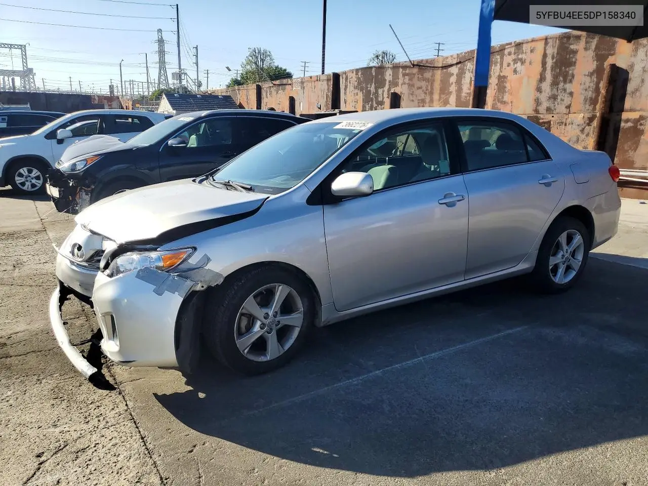 5YFBU4EE5DP158340 Toyota Corolla 2013 — Front end damage, before-repair photo