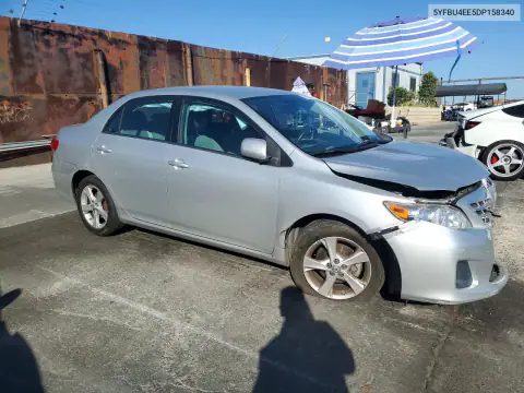5YFBU4EE5DP158340 — 2013 Toyota Corolla, photo 4 from Copart 23.10.2026, Front end