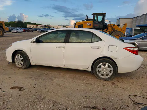 2014 TOYOTA COROLLA VIN 2T1BURHE5EC076070 фото 2