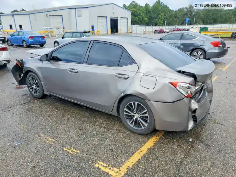 2014 Toyota Corolla Le VIN 2T1BURHE5EC109455 фото 2