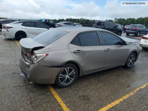 2014 Toyota Corolla Le VIN 2T1BURHE5EC109455 фото 3