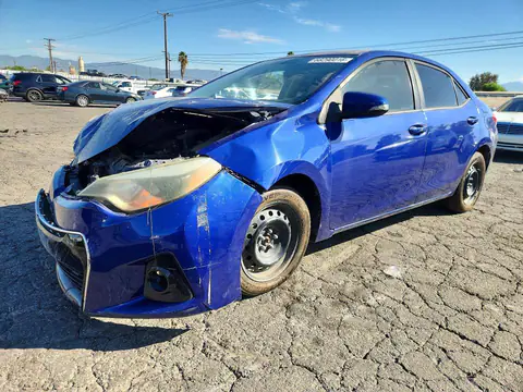 2T1BURHE9EC124783 — 2014 Toyota Corolla, Передня частина (Front End), фото до ремонту