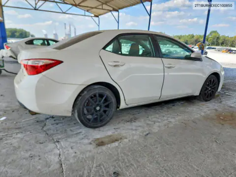 2014 Toyota Corolla Le VIN 2T1BURHEXEC100850 фото 3