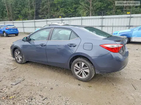 2014 Toyota Corolla Le Eco Plus VIN 5YFBPRHE7EP018212 фото 2
