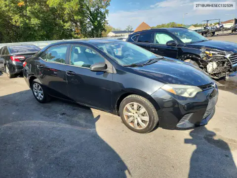 2T1BURHE5EC132539 — 2014 Toyota Corolla, zdjęcie 4 z Copart, Zalanie