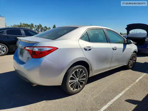 2014 Toyota Corolla S Plus VIN 2T1BURHE4EC063973 фото 3