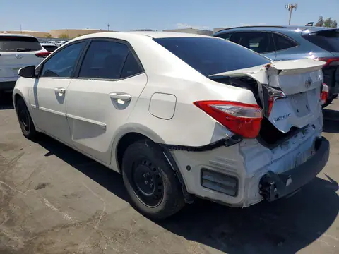 5YFBPRHEXFP190235 — 2015 Toyota Corolla, photo 2 from Copart 19.10.2026, Rear end