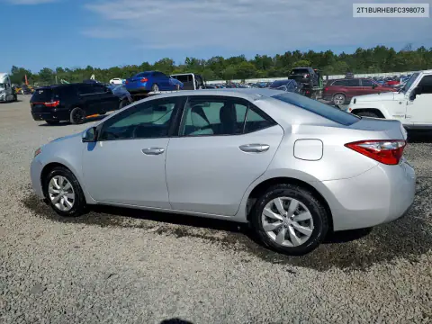 2T1BURHE8FC398073 — 2015 Toyota Corolla, фото 2 с аукциона Copart, Боковая часть
