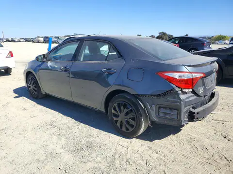 2T1BURHE6FC447285 — 2015 Toyota Corolla, zdjęcie 2 z Copart 20.10.2026, Tył