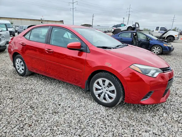 2T1BURHE5GC547962 — 2016 Toyota Corolla, photo 4 from Copart, Side