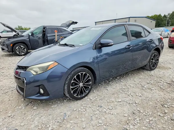 2T1BURHEXGC607640 Toyota Corolla 2016 — uszkodzenie Bok, zdjęcie przed naprawą