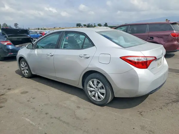 2T1BURHE8GC524966 — 2016 Toyota Corolla, photo 2 from Copart, Front end