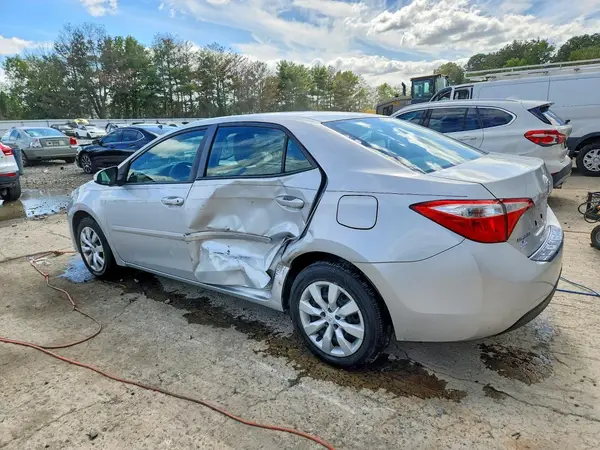 2T1BURHE1GC737192 — 2016 Toyota Corolla, zdjęcie 2 z Copart, Bok