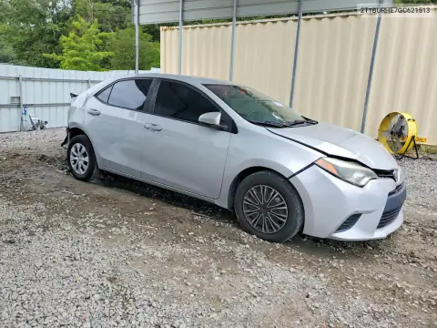 2T1BURHE7GC621513 — 2016 Toyota Corolla, фото 4 с аукциона Copart, Задняя часть