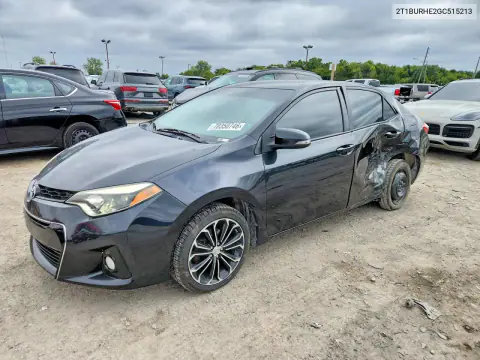 2016 Toyota Corolla S Plus VIN 2T1BURHE2GC515213 фото 1