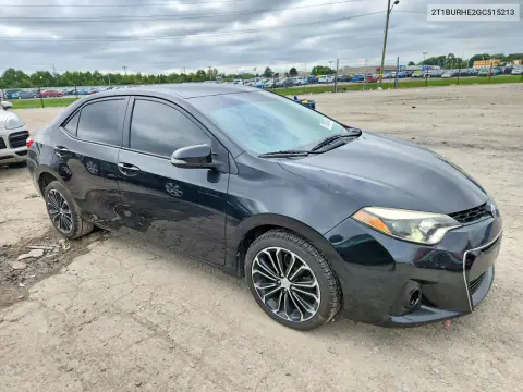 2016 Toyota Corolla S Plus VIN 2T1BURHE2GC515213 фото 4