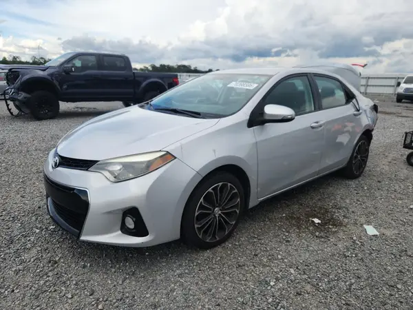 2T1BURHEXGC601045 Toyota Corolla 2016 — повреждение Задняя часть, фото до ремонта