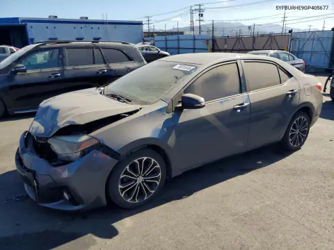 2016 Toyota Corolla S Plus VIN 5YFBURHE9GP405677 фото 1