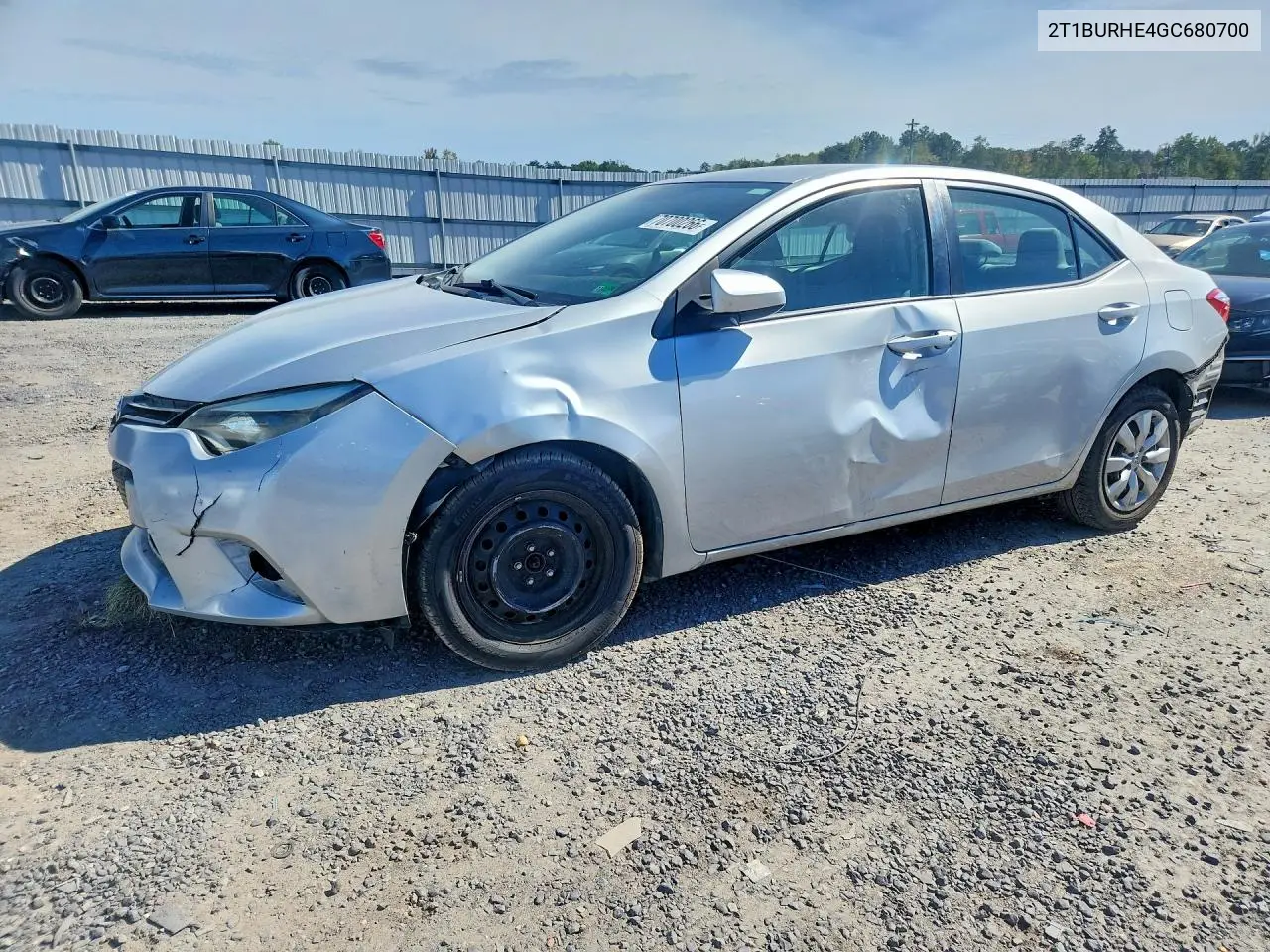 2016 Toyota Corolla Le VIN 2T1BURHE4GC680700 фото 1