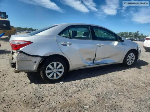 2016 Toyota Corolla Le VIN 2T1BURHE4GC680700 фото 3