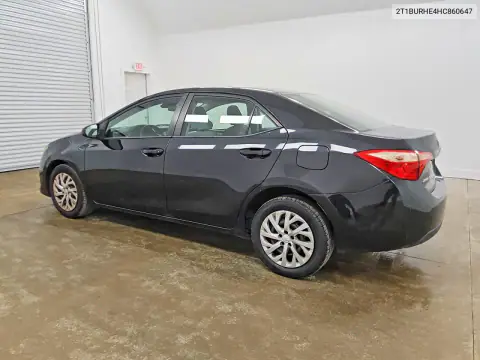 2T1BURHE4HC860647 — 2017 Toyota Corolla, zdjęcie 2 z Copart 15.10.2026, Przód