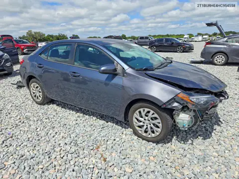 2T1BURHE4HC954558 — 2017 Toyota Corolla, foto 4 de Copart, Parte delantera