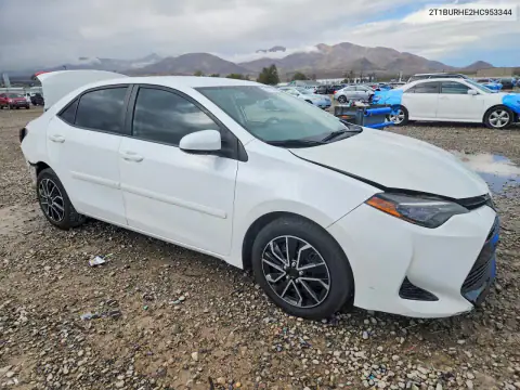 2T1BURHE2HC953344 — 2017 Toyota Corolla, foto 4 de Copart, Parte trasera
