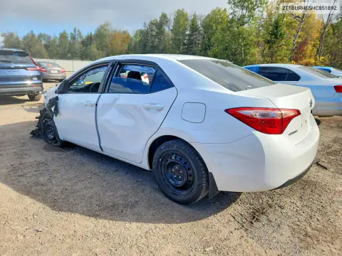 2T1BURHE5HC851892 — 2017 Toyota Corolla, zdjęcie 2 z Copart, Przód