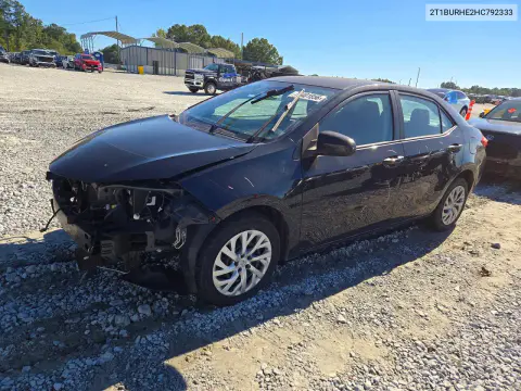 2017 Toyota Corolla Le VIN 2T1BURHE2HC792333 фото 1