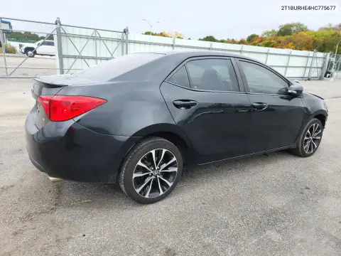 2T1BURHE4HC775677 — 2017 Toyota Corolla, фото 3 с аукциона Copart, Передняя часть