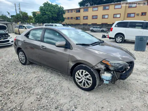 2T1BURHE0HC895556 — 2017 Toyota Corolla, foto 4 de Copart, Vandalismo