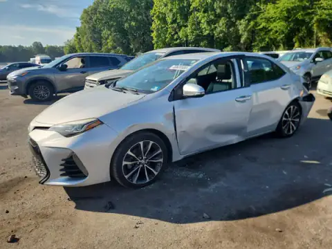 2T1BURHE8JC110397 Toyota Corolla 2018 — Rear end damage, before-repair photo