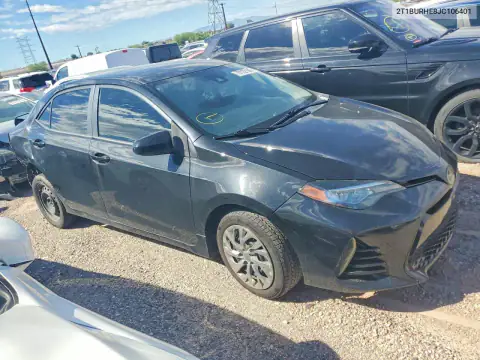 2T1BURHE8JC106401 — 2018 Toyota Corolla, photo 4 from Copart, Rear end
