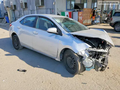 2018 Toyota Corolla Le VIN 2T1BURHEXJC088788 фото 4