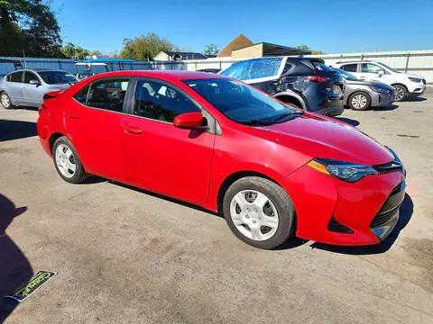 2T1BURHE9JC120579 — 2018 Toyota Corolla, photo 4 from Copart, Rear end