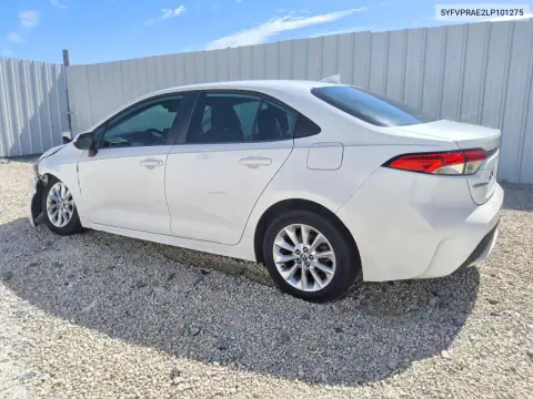 5YFVPRAE2LP101275 — 2020 Toyota Corolla, photo 2 from Copart 16.10.2026, Front end