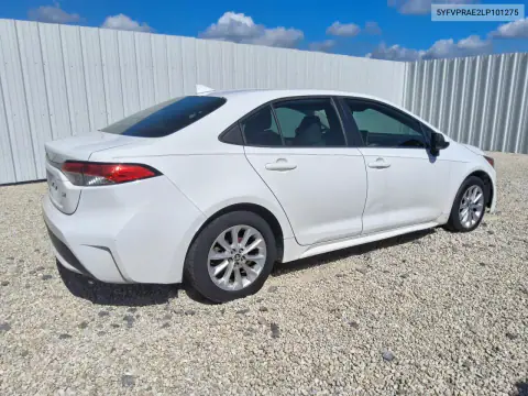 5YFVPRAE2LP101275 — 2020 Toyota Corolla, photo 3 from Copart 16.10.2026, Front end