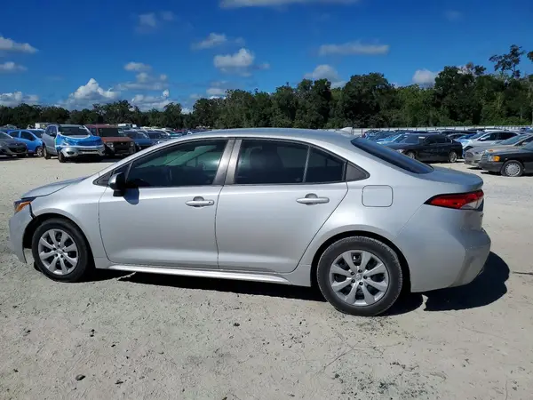 5YFEPRAE1LP128564 — 2020 Toyota Corolla, zdjęcie 2 z Copart, Pożar