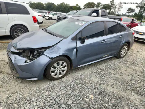 5YFEPRAE2LP086812 — 2020 Toyota Corolla, Передняя часть, фото до ремонта