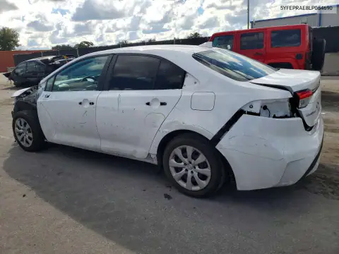 5YFEPRAE8LP054690 — 2020 Toyota Corolla, photo 2 from Copart, Front end