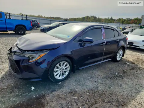 2020 Toyota Corolla Le VIN 5YFHPRAE4LP009307 фото 1